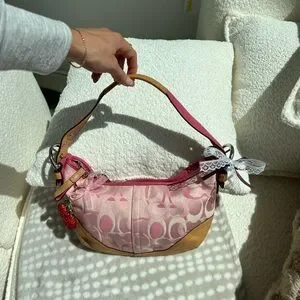 Coach | Bags | Sold Vintage Y2k Coach Monogram Shoulder Bag In